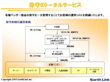 保守のトータルサービス