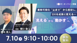 業務可視化“止まり”から脱却し、DXを成果に変えるー“見える”から“動かす”へ